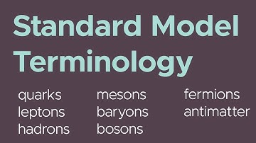 Standard Model Terminology Explained | HSC Physics