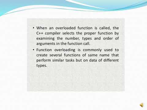 function overloading 1