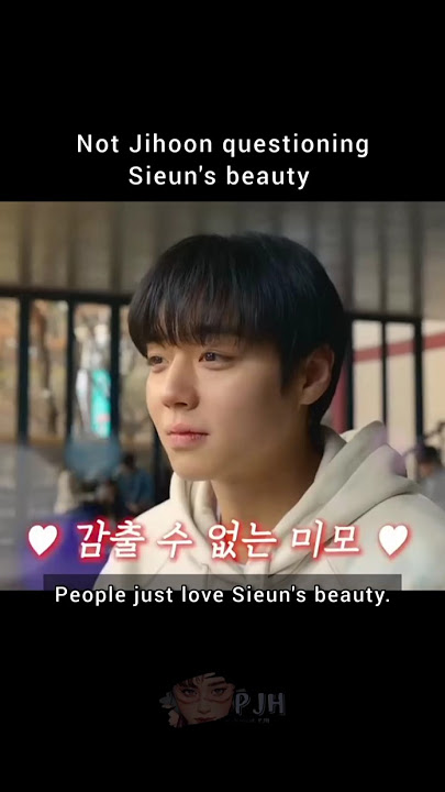 Not Jihoon questioning Sieun's beauty ππ #parkjihoon #weakheroclass2