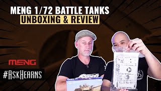 MENG 1/72 Battle Tanks | Unboxing & Review | #askhearns