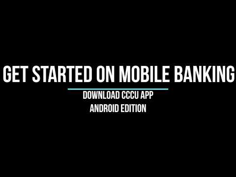 How To: Download the CCCU Mobile Banking App