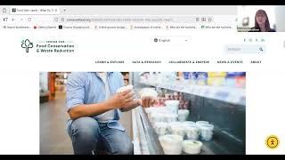 Guide to the Center for Food Conservation & Waste Reduction Website