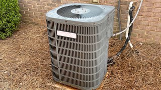 2004 Goodman Central Air Conditioner Running