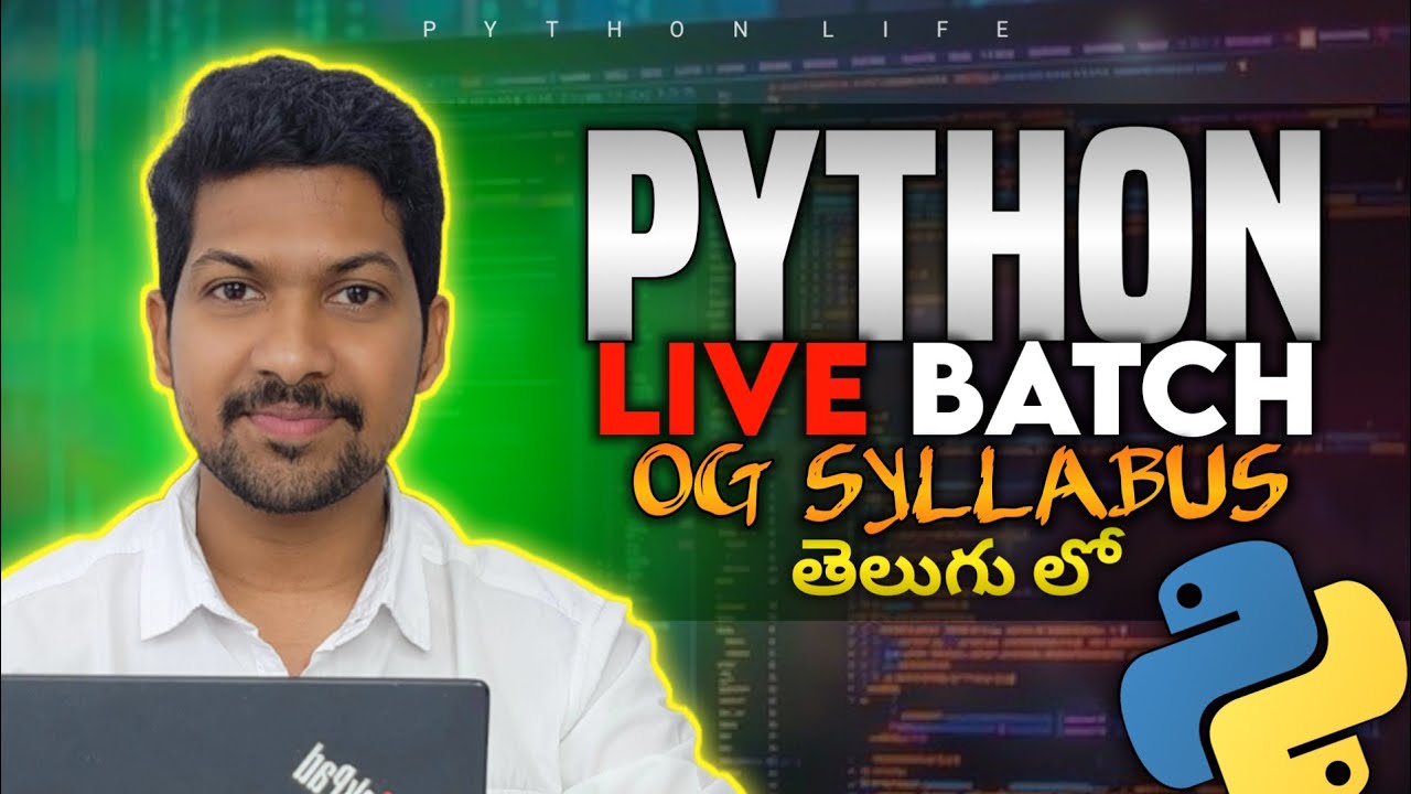 Python Live Syllabus for Basic to Advanced Course - YouTube