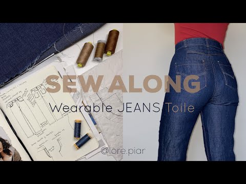 Wearable JEANS Toile - SEWALONG