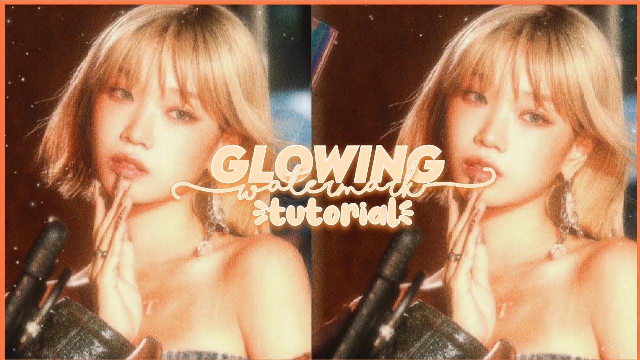 AE LIKE GLOWING WATERMARK TUTORIAL // alight motion - YouTube