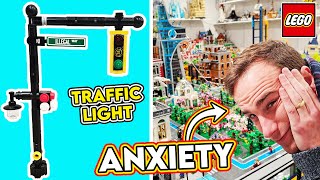 Mass Anxiety...  BUT... LEGO City Traffic Lights & Room VLOG