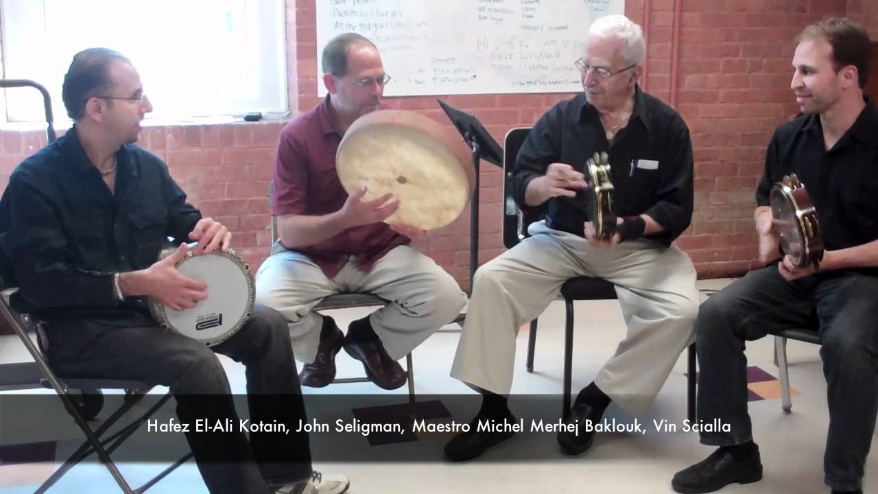 Michel Merhej Riq / Hafez ElAli Kotain tabla / Vin Scialla / John