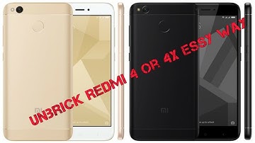 Unbrick Redmi 4 or 4X & Flash Stock Rom in Hindi