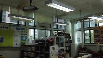 SMC "K56" ceiling fans starting up (better video) | bathroom exhaust fan