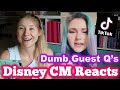 Disney TikTok Reaction! Disney Employees What's the Dumbest Thing a Guest Has ever Asked You?