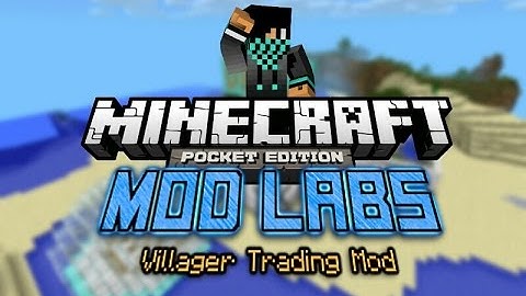 MCPE [0.9.1] MOD LABS: Villager Trading Mod