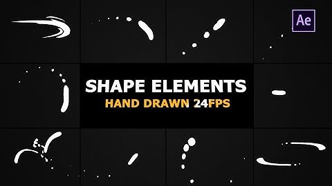 Shape Elements Pack After Effects Templates
