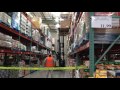 Costco forklift driver saves the day