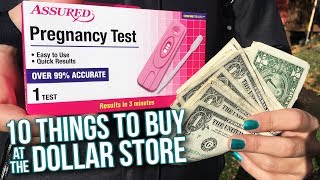 10 Things You Should Buy At The Dollar Store To Save Money