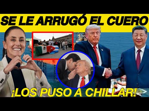 CLAUDIA SHEINBAUM HACE ENOJAR A LA FACHIZA,CUBA A PUNTO DE QUE SE LLEVEN TODO, MARCO RUBIO LO DIJO