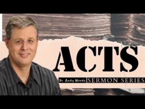 Acts 108 – Knowledge Progress. Acts 18:23-26. Dr. Andrew Woods. 09-09-2026.