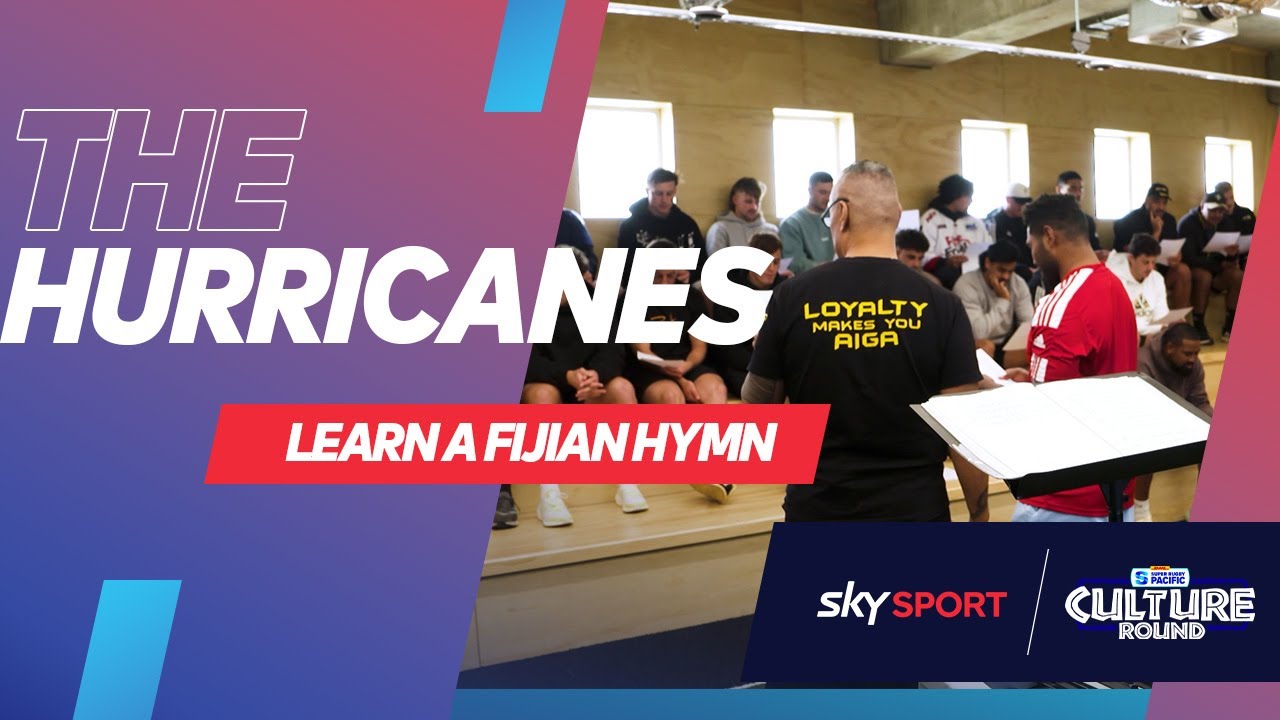 The Hurricanes learn a Fijian Hymn | Super Rugby Pacific
