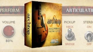 Impact Soundworks Archtop Hollowboby - Metal Test