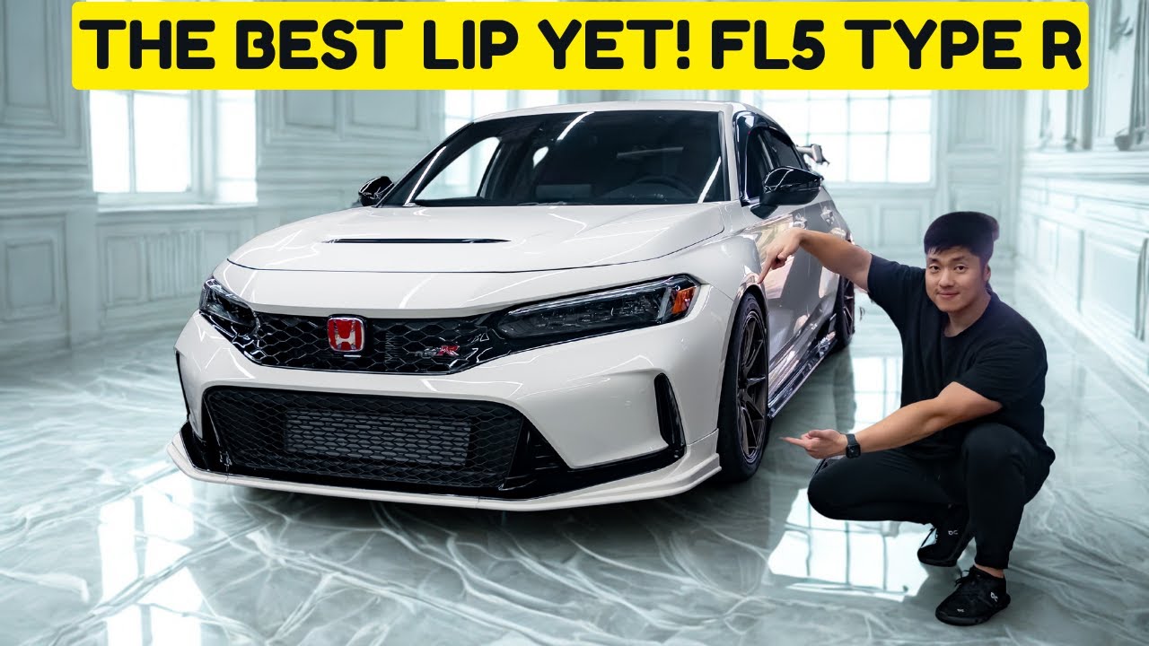 This Front Lip TRANSFORMED My FL5 TYPE R! V3 AFD LIP! - YouTube