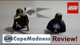 Custom Lego Capes! [CapMadness Review]