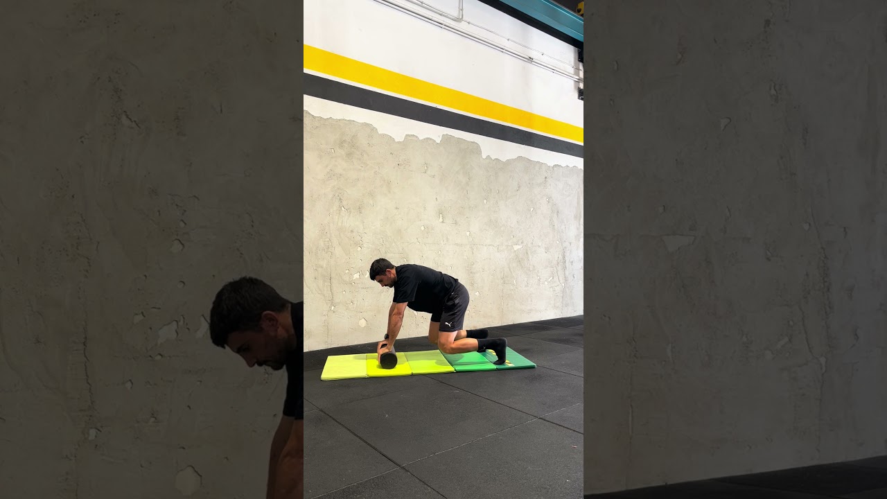 Foam Roller Bear Plank