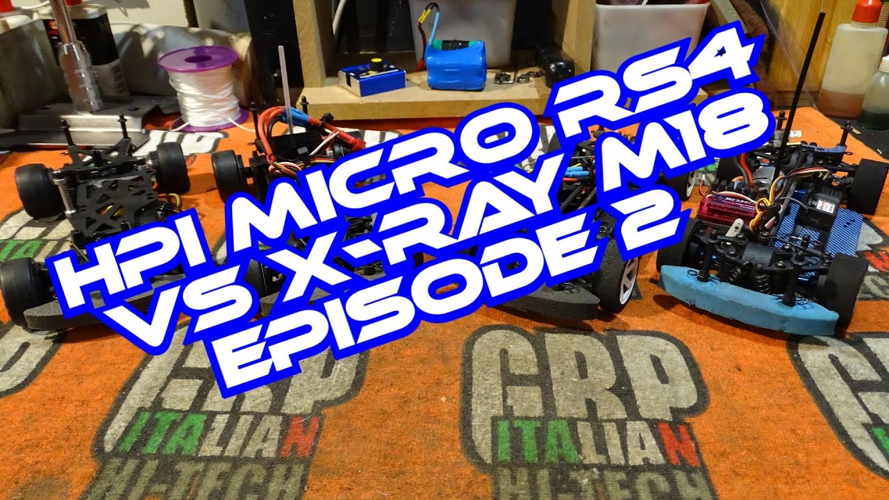 Comparatif HPI Micro RS4 VS X-ray M18, 2ème partie