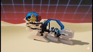 Lego Futuron Orbital Transfer Launcher Build Instructions