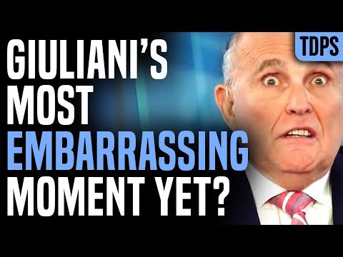 Rudy Giuliani Butt-Dials Reporter, Exposes More Corruption