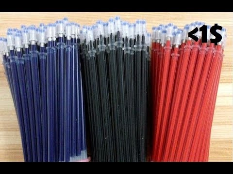 🖊️ Стержни гелевые синие для шариковой ручки / из Китая ✒️