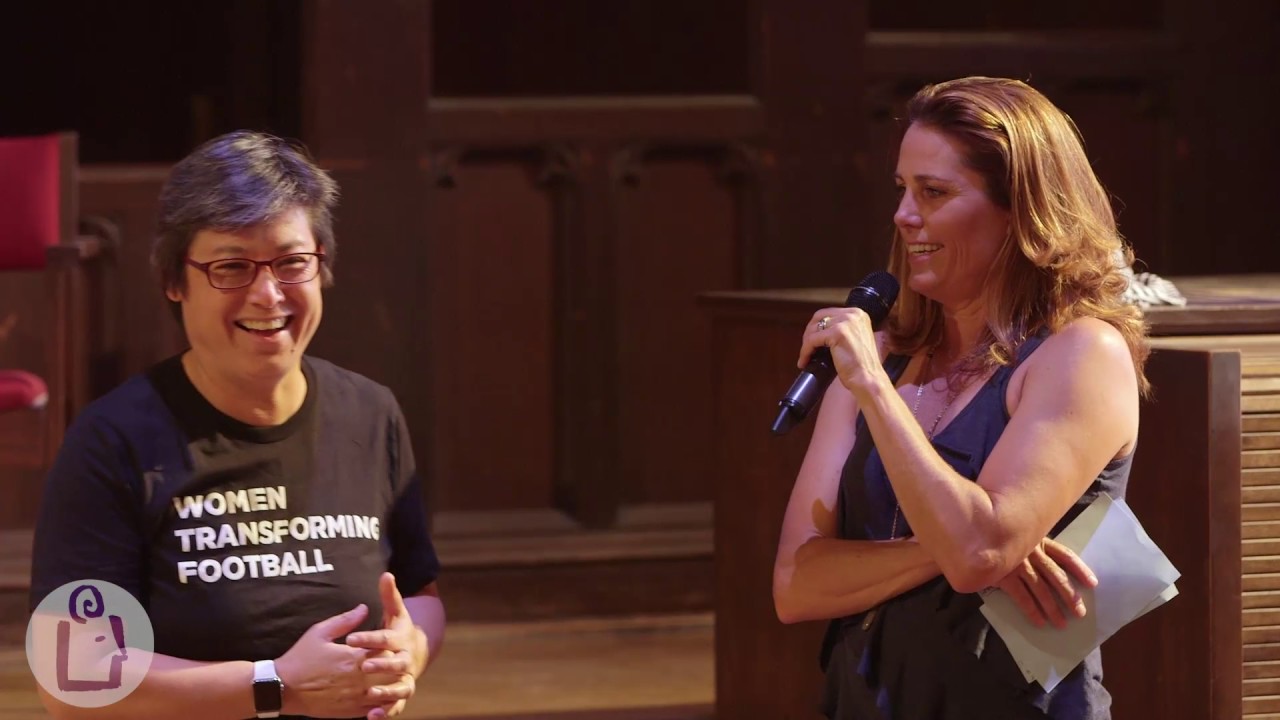 Julie Foudy introduces Choose to Matter at University Book Store - YouTube