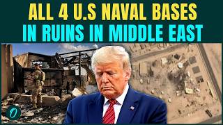 BREAKING: All 4 U.S Naval Bases Destroyed Due To Trump's Iran War, Bahrain, Qatar and Kuwait In Ruin
