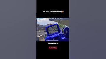 1V5 Clutch in conqueror lobby 🥵 #bgmi #bgmishorts #pubgmobile #pubg #pubgshorts
