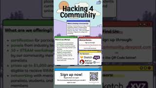 Sign up for our hackathon!