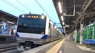 【フリー素材】E531系K403編成 土浦駅発車