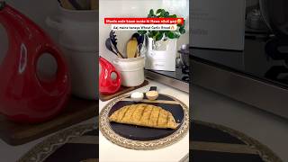 Healthy Garlic Bread At Home🔥#foodvlog #cooking #garlicbread #healthyfood #familydrama #shorts