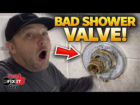 Removal Of A Bad Shower Valve Set Up