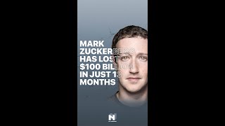 100 Billion Dollars Have Been Deducted From Zuckerberg's Net Worth in 2022.