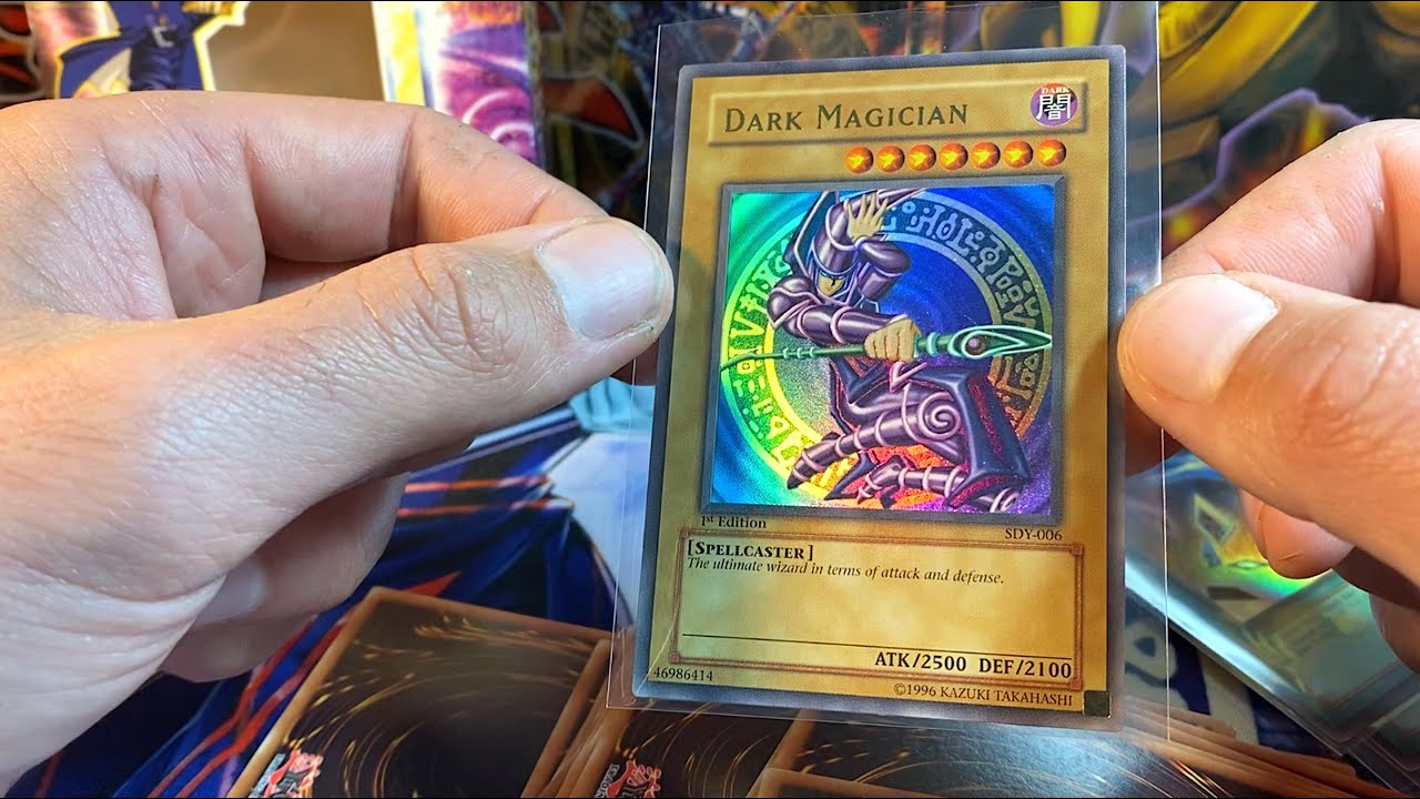 Starter Deck YUGI 1st Edition Opening; GEM Dark Magician??