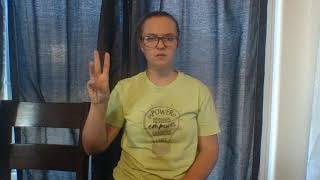 SLG102 American Sign Language II: Lesson 3: Assignment 1