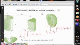 2553 MathII Lecture 4 Ch 16.5 cylindrical and spherical coordinates part 4-6.avi