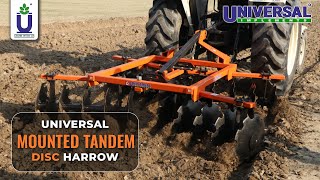 Universal Mounted Tandem Disc Harrow - Universal Implements