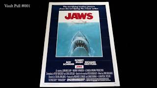 Jaws (1975) — Original Theatrical Poster | Vault Pull #001