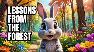Clever rabbit and Sly fox | Moral Story for Kids | Bedtime story Actualización