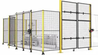 Satech Modular Machine Guards - Basic Series