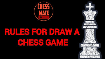 Types of draws in a chess game