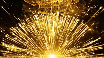 VJ LOOP Golden Particle Light LED Stage