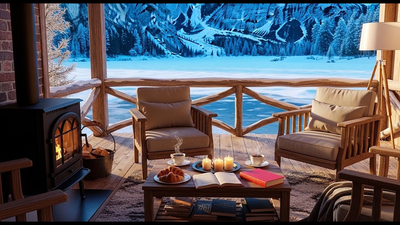 Productivity & Focus Frosty & Gentle February Winter Morning ☕ Slow