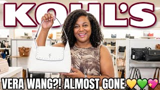 KOHLS NEW ARRIVALS Vera Wang Handbags 💗 Shop With Me New Arrivals Haul