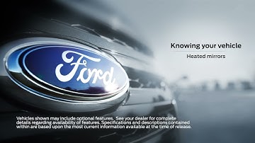 Ford - Heated Mirror